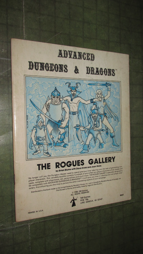 Classic Advanced Dungeons & Dragons DMG PHB MM A/X/C/WG4//I6/S1/UK free shipping - Picture 251 of 658