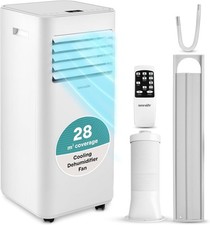 Image of Portable Air Conditioner 7000 BTU – Compact AC Unit for Flat Bedroom