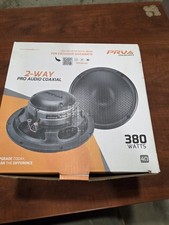 MAKE OFFER PRV AUDIO 8" Shallow Coaxial Car Audio Speaker 8CX380-4 Slim