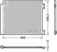 Denso Kondensator, Klimaanlage DCN46026 Passend FüR Nissan Renault