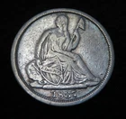 1837 Seated Liberty Half Dime * Neat Type Coin * 5720