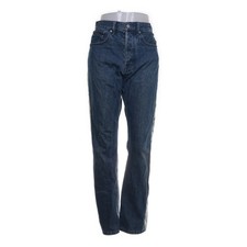 Calvin Klein Jeans, Jeans, Größe: 30/30, Blau/Weiß, Baumwolle/Leder, Denim #bt9