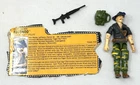 GI JOE ARAH Tiger Force Recondo Figure 1988 Complete with file card Vintage G.I.
