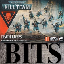 Warhammer 40K Imperial Army Death Korps Krieg REGIMENT VETERAN INFANTRY Bit Bits