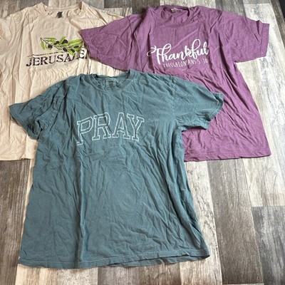 Women s Tshirts, XL, Pray, Thankful, Jerusalem