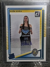 2025 Panini Donruss WNBA - Ajsa Sivka (RC) - Rated Rookie Autograph - Sky