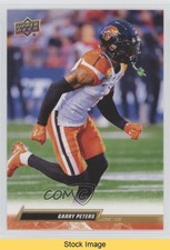 2023 Upper Deck CFL Gold Garry Peters #15 READ o1h