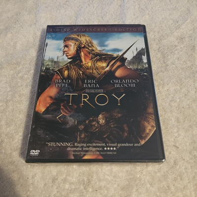 #ad Troy DVD 2004 Brand New Sealed Unopened $8.99