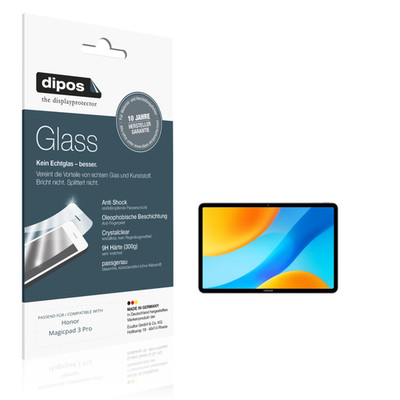 2x Schutzfolie für Honor Magicpad 3 Pro - Anti-Shock 9H Folie dipos Glass