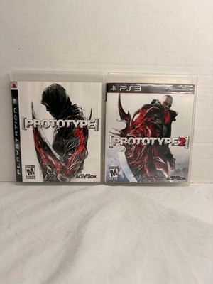 Prototype 1 and 2 Game Lot (Sony PlayStation 3, 2012) PS3 Complete with Manual 