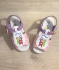 Vintage Y2K 1999 Licenced Teletubbies Little Girls Pink White Sandals Sz 9 Used — photo 1