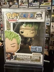 Funko Pop Roronoa Zoro Hot Topic Exclusive LE 3500 #2178 One Piece & Protector