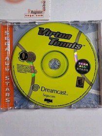 Virtua Tennis (Sega Dreamcast, 2000) Complete Authentic  Tested & Works!