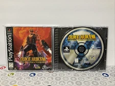 Duke Nukem Total Meltdown /  PlayStation 1 PS1 / CIB W Reg Card / Tested!