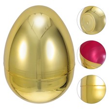  Jumbo Fillable Egg: Giant Plastic Refillable Egg for Easter Hunts Party Favors