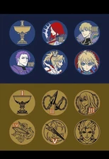 Amanda Lapalme Manamoon Fate Kings Of Providence Metal Dice Set