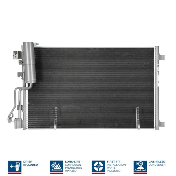 Kondensator Klimaanlage Nissens 940417 FÜR Nissan Klimakondensator KlimakÜHler-image