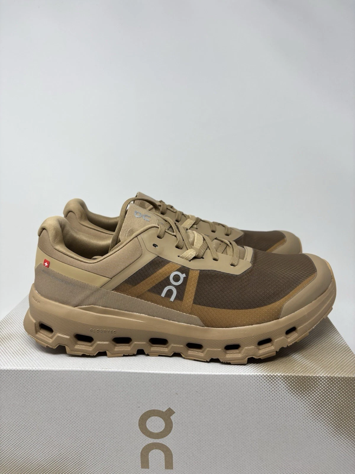 On Cloud Cloudvista 2 Trail Running Shoe Chai Dune 3WE30132855 Women’s Size