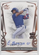 2023 Leaf Trinity Bronze 27/99 Enmanuel Bonilla #BA-EB1 Auto b2t