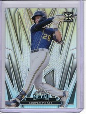 2024 LEAF METAL COOPER PRATT ROOKIE/RC #21/185 *SILVER*