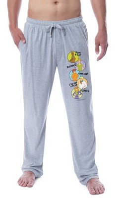 Scooby-Doo Mens' Scooby Shaggy Velma Fred Daphne Sleep Pajama Pants (XX-Large)