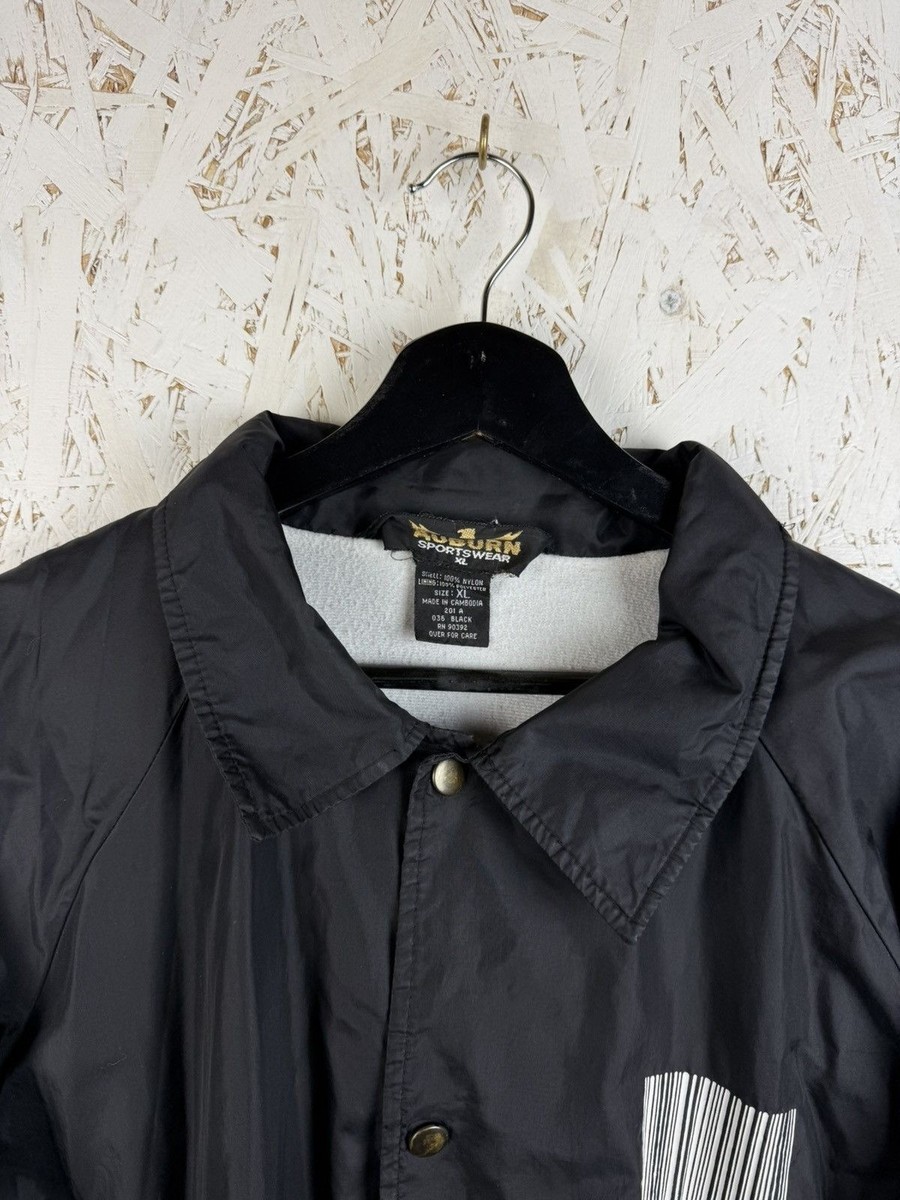 90s Vintage Slipknot 1999 Barcode Windbreaker Collared Jacket