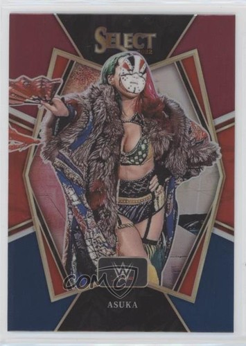 2022 Panini Select WWE Premier Level Red & Blue Prizm Asuka #167 2o7 - Picture 1 of 3