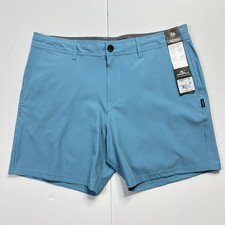 O  Neill Hybrid Reserve Solid Board Shorts Above The Knee 7  Mens Size 36 NWT