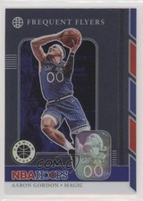 2019 Panini NBA Hoops Premium Stock Frequent Flyers Purple Aaron Gordon #6 07sf