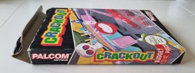 NES CRACKOUT NINTENDO VIDEO GAME ORIGINAL BOX, MANUAL, UK PAL