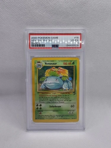 Venusaur 018/130 Base Set 2 Holo PSA 4 VG-EX