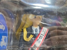 Neon Genesis Evangelion Extra Figure Police Asuka Rei set SEGA Sealed Box Flaw*