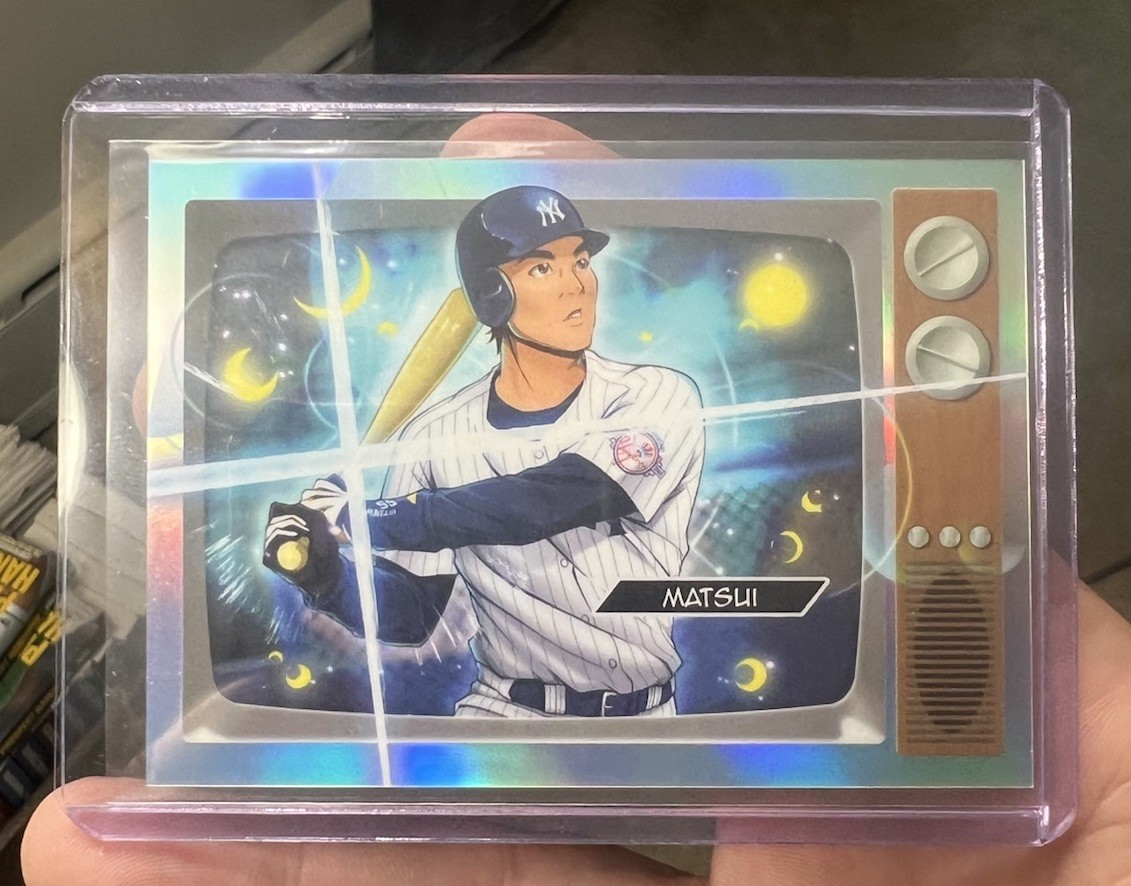 Hideki Matsui ANIME SSP CASE HIT 2025 Bowman #BA-24 Yankees