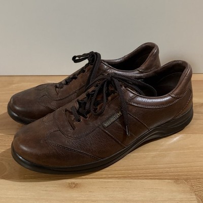 MEPHISTO Runoff Air-Jet Brown Leather Shoes Mens Size 10 US Lace Up