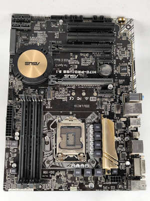 ASUS H170-PRO / USB 3.1 Motherboard Gebraucht Funktioniert
