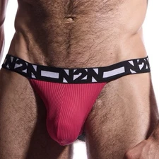 NWT N2N Bodywear Ribbed Jock Underwear Sz XL