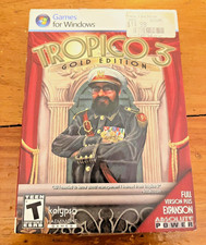 Tropico 3 Gold Edition, DVD-ROM, 2010, Great Condition and Free Shipping, Retro