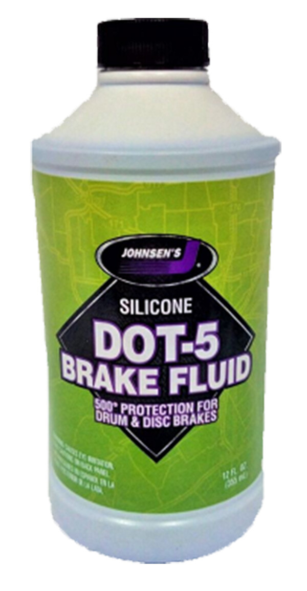 Johnsen's 70126 Silicone DOT 5 Brake Fluid, 12oz eBay