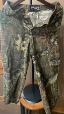 Break Up Infinity Mossy Oak Youth Camo Cargo Pants Sz 10-12 L Elastic Cuff