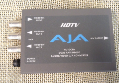 AJA HD10CEA Dual Rate HD/SD Audio/Video D/A Konverter