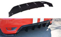 Cup Diffusor Ansatz Schwarz FüR Ford Fiesta ST MK6 Heck StoßStange HeckschüRze