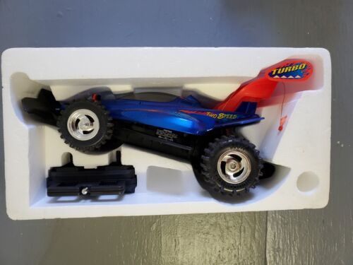 Radio Shack 60-4185 Flame Thrower RC 2-Speed Off-Road Racer (Blue) - Picture 3 of 7