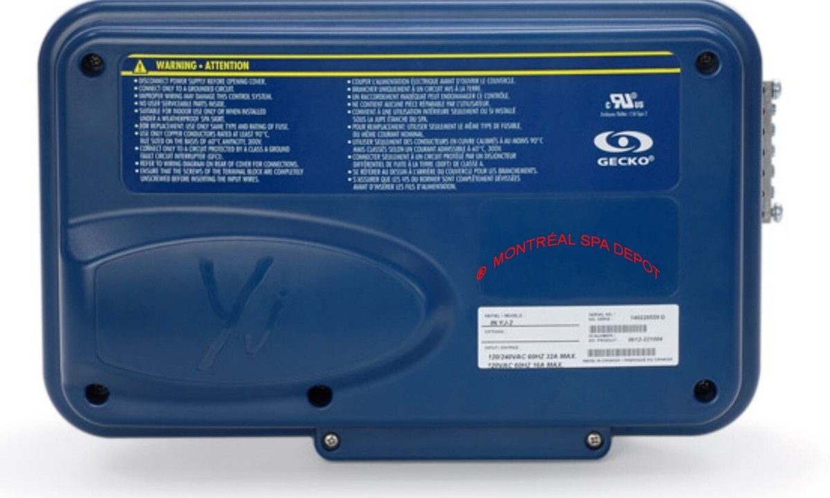 Gecko IN.YJ3 spa pack control box main unit only model 0612-221041
