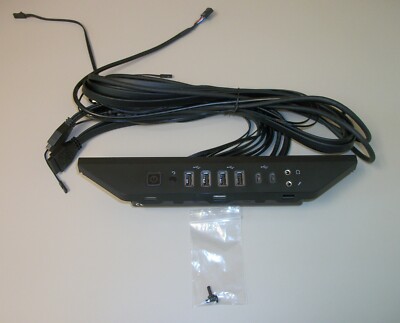 New Front I/O IO Panel USB Audio Power Reset Switch for Corsair Obsidian 1000D