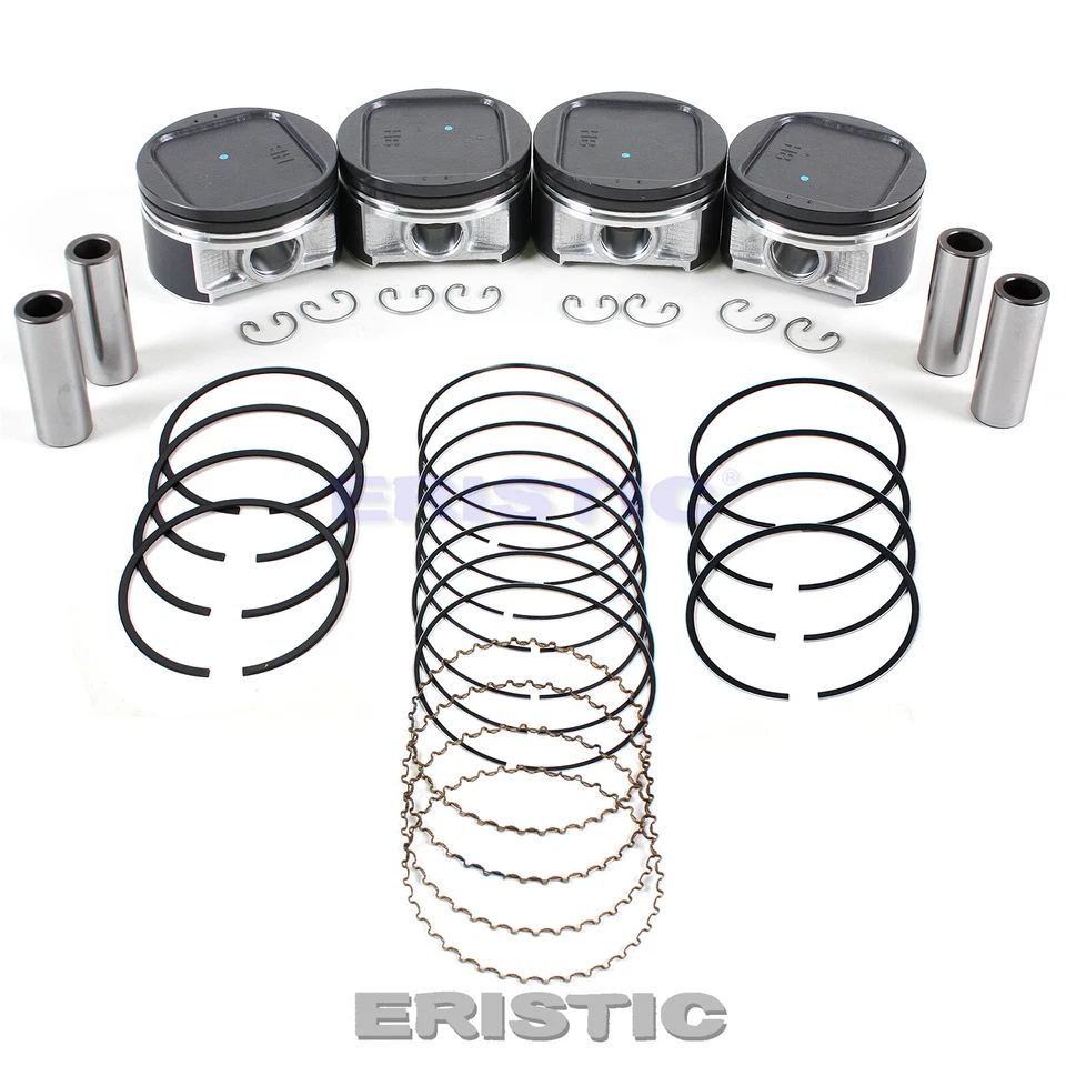 Juego de pistones de motor y anillos HP para 02-05 SUBARU IMPREZA WRX / SAAB 9-2X 2,0 L TURBO Foto 2 de 3