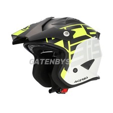 Acerbis Trials Helmet Trail Flou Yellow Sherco Montesa 4RT Legal Gas Gas Beta