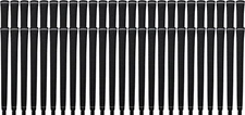 Majek Mens Tour Pro Black Midsize NO LOGO Golf Grips Bulk Pack - 50 PACK