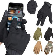 Motorcycle Gloves Tactical Combat Touchscreen Gloves Full Finger Riding Gloves