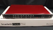 Focusrite Scarlett Octo Pre Microphone Preamplifiers - Excellent from Japan Used
