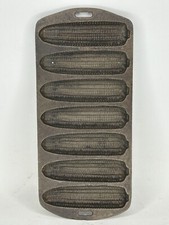 Vintage Cast Iron Cornbread Corn Cob Stick Muffin Pan 7 Mold Made in USA